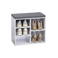 Schuhschrank mit Sitzkissen, FSC