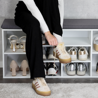 Schuhschrank mit Sitzkissen, FSC