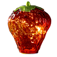 LED-Glas-Frucht - Erdbeere