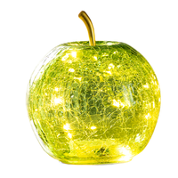 LED-Glas-Frucht - Apfel