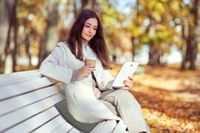 kabelloses AddLiving Wärmesitzkissen Outdoor faltbar mit Powerbank