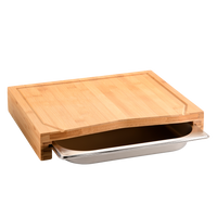 Schneidebrett mit  Auffangschale, FSC