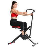 Total Power Body Crunch mit verstellbarem Sitz klappbar Kompakt Multifunktional