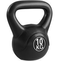 Kettlebell Kugelhantel 10 kg Gewicht-Hantel mit Sand befüllt für Anfänger