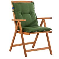 Wendeoptik-Polsterauflage - Niedriglehner ca. 97 x 47 x 8 cm 