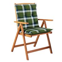 Wendeoptik-Polsterauflage - Niedriglehner ca. 97 x 47 x 8 cm 