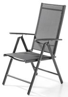 2er Set Aluminium Klappsessel - Anthrazit