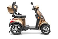 E-Seniorenmobil J4000, Blei-Akku, 4-Rad, 1000 Watt, Braun