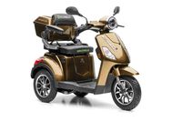 E-Seniorenmobil J1000 L, Lithium-Akku, 3-Rad, 1000 Watt, Braun
