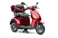 E-Seniorenmobil J1000, Lithium-Akku, 3-Rad, 1000 Watt, Braun