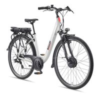 Telefunken City E-Bike RC826 Multitalent mit 7-Gang Shimano Kettenschaltung, Weiß