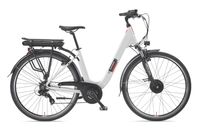 Telefunken City E-Bike RC826 Multitalent mit 7-Gang Shimano Kettenschaltung, Weiß