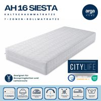 AH16 SIESTA Kaltschaummatratze, 16 cm höhe, 7 Zonen, H3