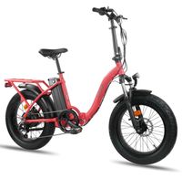 LLobe 20" Falt Fat E-Bike Terrain rot