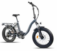 LLobe 20" Falt Fat E-Bike Terrain grau