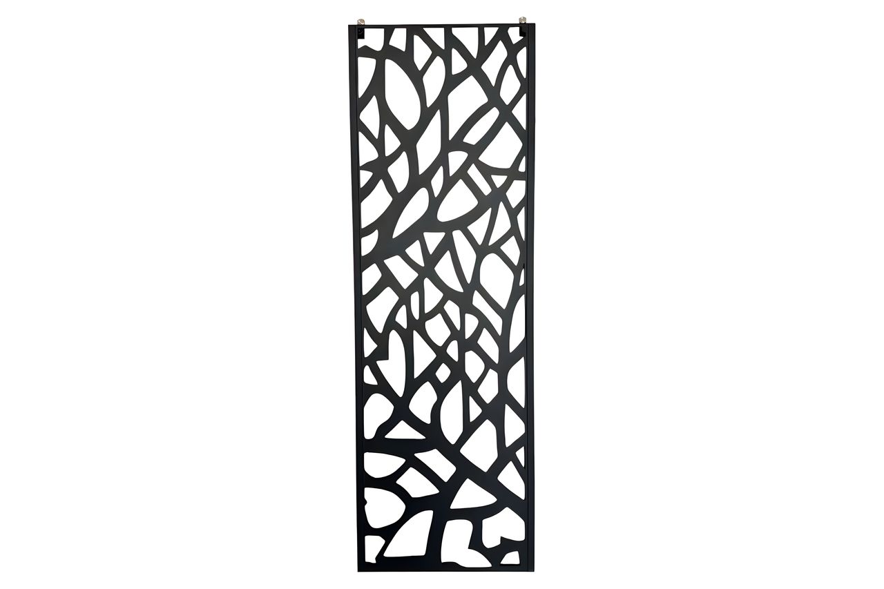 Dekorative Metallwand Metallsichtschutzwand