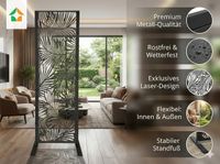 Dekorative Metallwand Metallsichtschutzwand