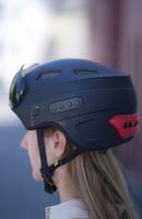 Fahrradhelm Smart Helm INMOLD, 58-61cm, schwarz