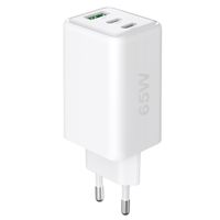 Fontastic Netzteil GAN 65W, 2 x Typ-C + USB-A Weiss