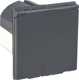 Camping CEE Einspeisestecker 3-polig mit Klappdeckel