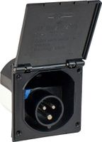 Camping CEE Einspeisestecker 3-polig mit Klappdeckel