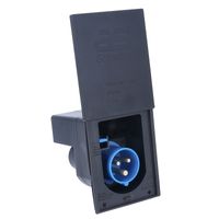 Camping CEE Einspeisestecker 3-polig mit Schiebedeckel
