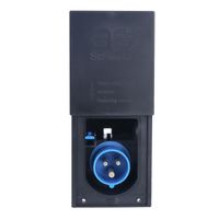 Camping CEE Einspeisestecker 3-polig mit Schiebedeckel