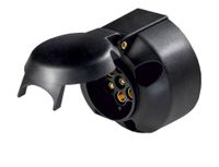 Adapter Anhängerkupplung mit Klappdeckel zum anschrauben IP44