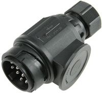 Adapter Anhängerkupplung Stecker Schraubanschluss für Kabeldurchmesser 8,5-10 mm