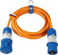 Camping CEE Verlängerungskabel mit Spannungsanzeige, Außenbereich IP44