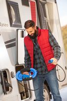 Kabelaufwickler Kabelhantel zum Aufhängen für max. 15 m Leitung H07RN-F 3G2,5