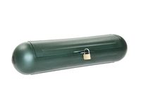 Sicherheitsbox für CEE Stecker und Kupplung grün Länge 360 mm Ø110 mm IP44