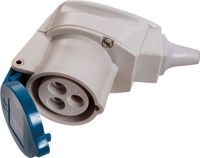 Camping CEE Winkelkupplung 3-polig für Leitungen bis max. 2,5 mm² 230 V 16 A IP44