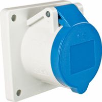 Camping CEE Anbaudose 3-polig Lochmaß 60 x 60 mm Flansch 75 x 75 mm 230 V 16 A IP44