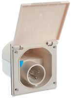 Camping CEE Einspeisestecker 3-polig mit Klappdeckel