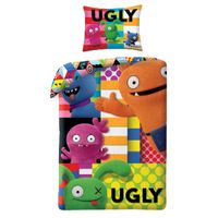 Ugly Dolls Kinder Bettwäsche Set 140x200 + 70x90 cm