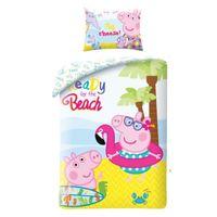 Peppa Pig Bettwäsche Set 140x200 cm mit 70x90 cm Kissen