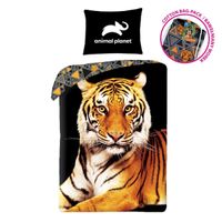 Animal Planet Bettwäsche Set 140x200 cm aus Baumwolle mit 70x90 cm Kissen