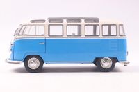 Modellfahrzeug Solido 1:18 VW T1 21 WINDOWS b. blau/weiß