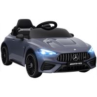 Kinder Elektroauto 2 x 12V Kinderauto mit Musik, MP3, Sanftem Start/Stopp