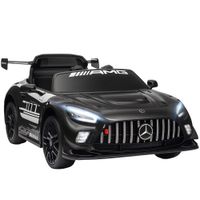 Kinder Elektroauto Mercedes-AMG 12V Kinderauto mit Fernbedienung Musik Leuchte