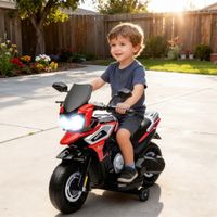Elektro Motorrad Kinder 6V Elektromotorrad mit 2 Hilfsrädern