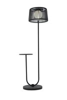 LECO Stehlampe mit Ablagetisch ca. B 54 x T 35 x H 140 cm anthrazit
