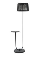LECO Stehlampe mit Ablagetisch ca. B 54 x T 35 x H 140 cm anthrazit