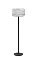 LECO Solar-Stehlampe BELLA ca. Ø 38 x H 145 cm anthrazit lichtgrau