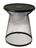 LECO Solarlampe / Solartisch LUNA ca. Ø 36 x H 43 cm schwarz