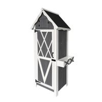 Home Deluxe Gartenschrank aus Holz YANA - XL