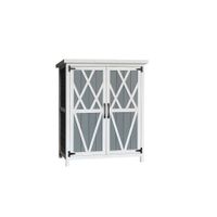 Home Deluxe Gartenschrank aus Holz YANA - M