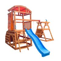 Spielturm mit Doppelschaukel NIA - ca. 448,4 x 420 x 280 cm