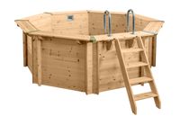 Holzpool "Java" inkl. Wärmepumpe-Set